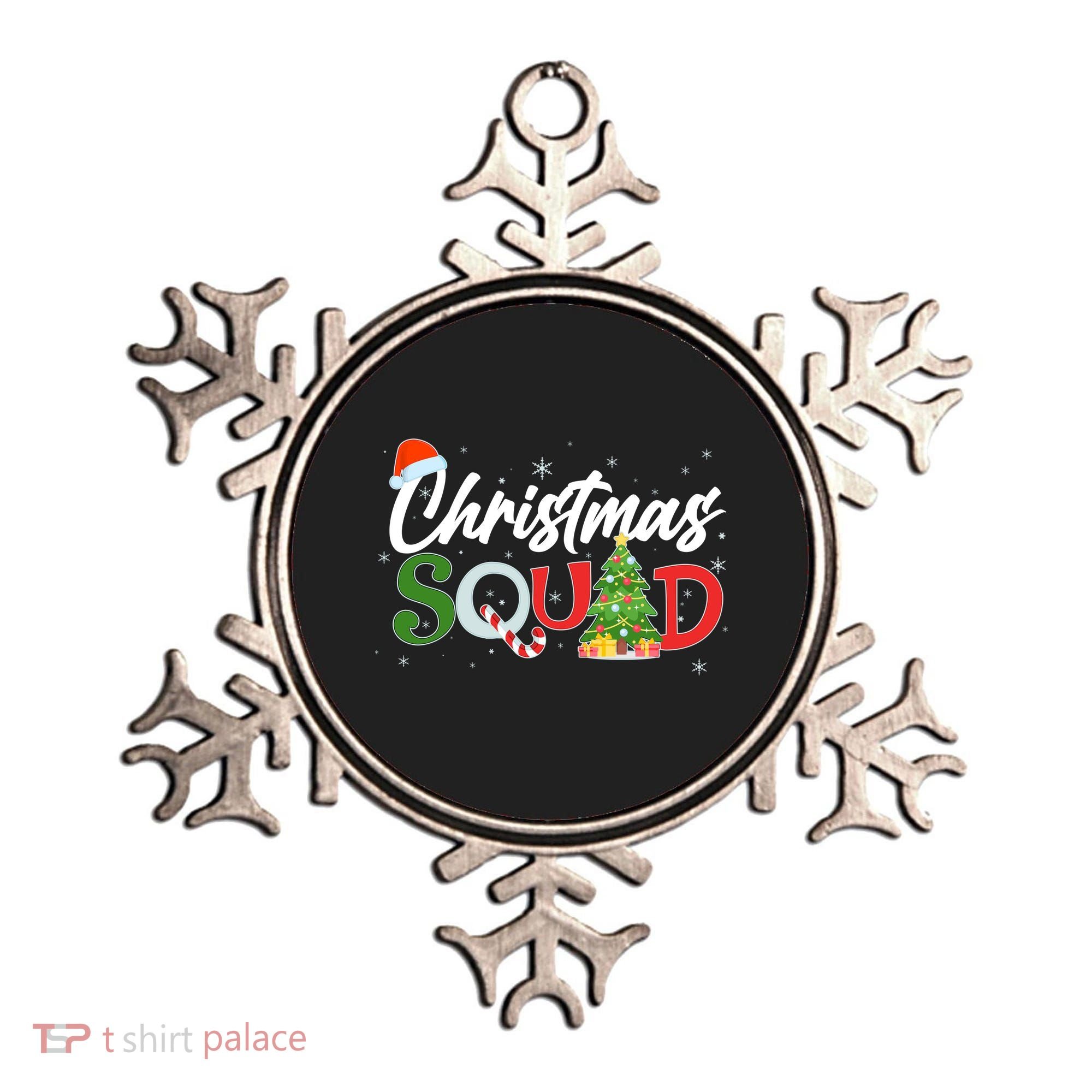 Matching Family Christmas Squad Ornament