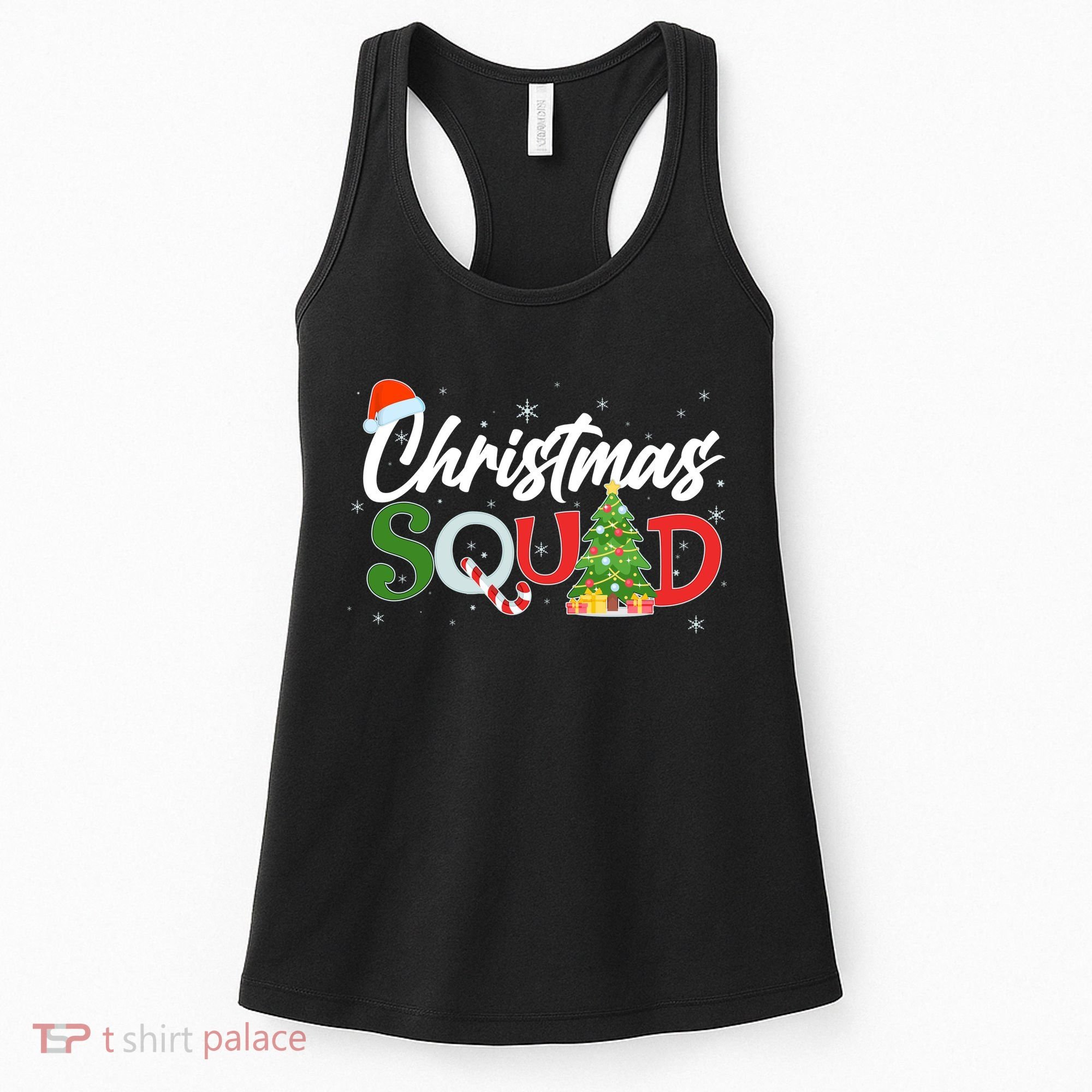Matching Family Christmas Squad Women's Tank Top