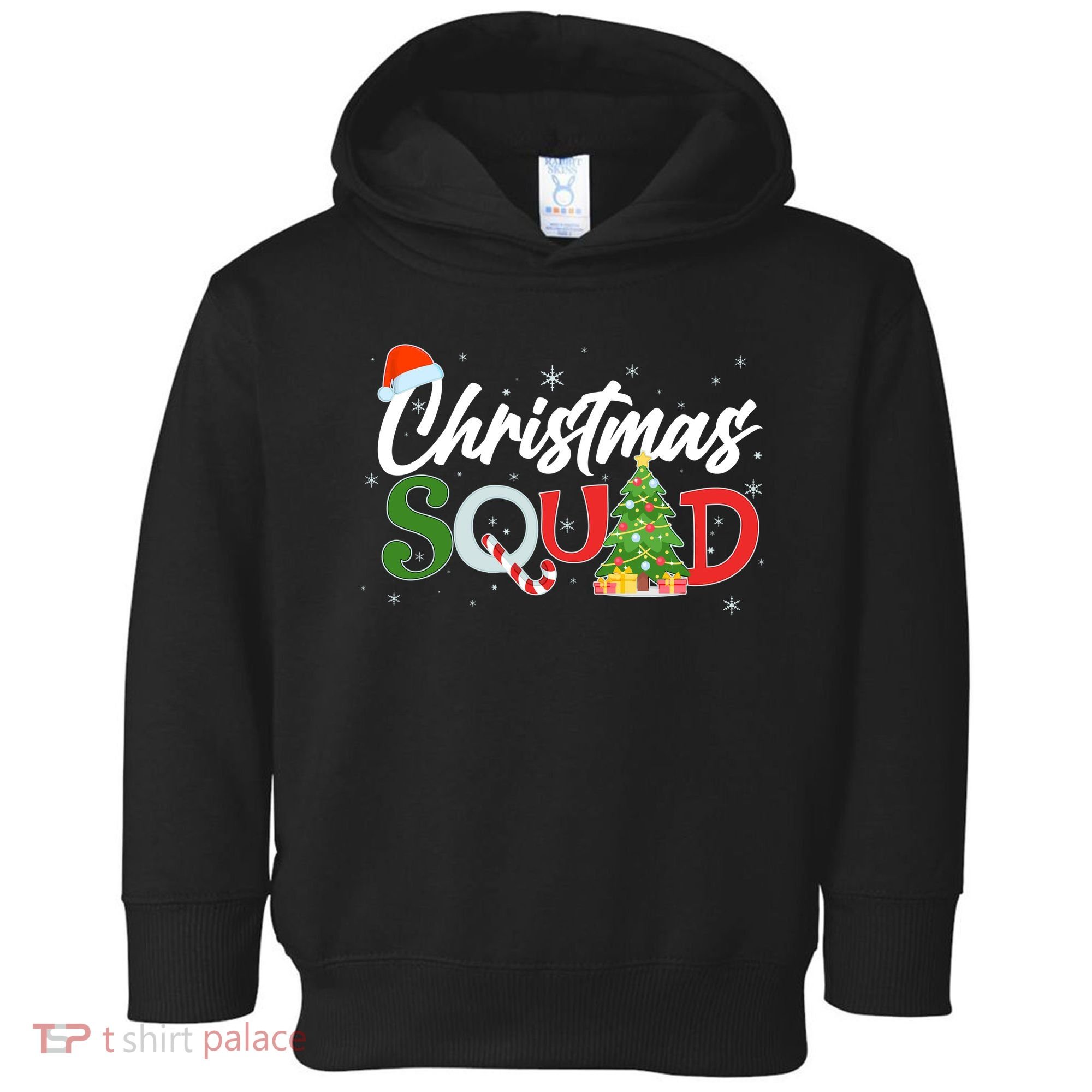Matching Family Christmas Squad Toddler Hoodie