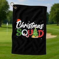 Matching Family Christmas Squad Golf Towel thumb 1