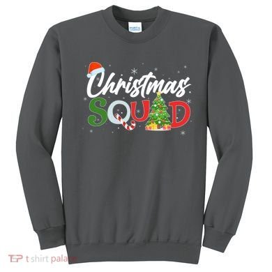 Matching Family Christmas Squad Sweatshirt