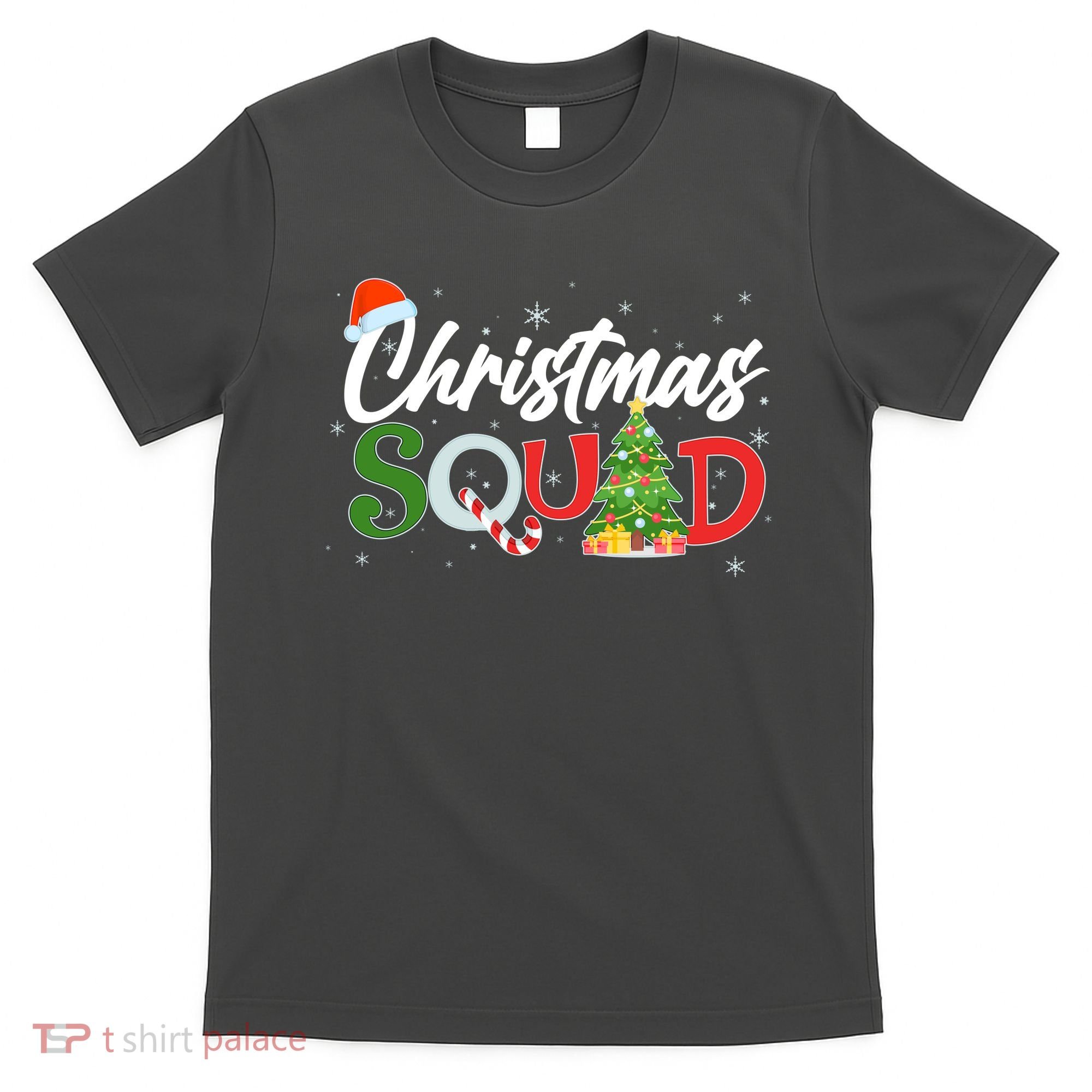 Matching Family Christmas Squad T-Shirt