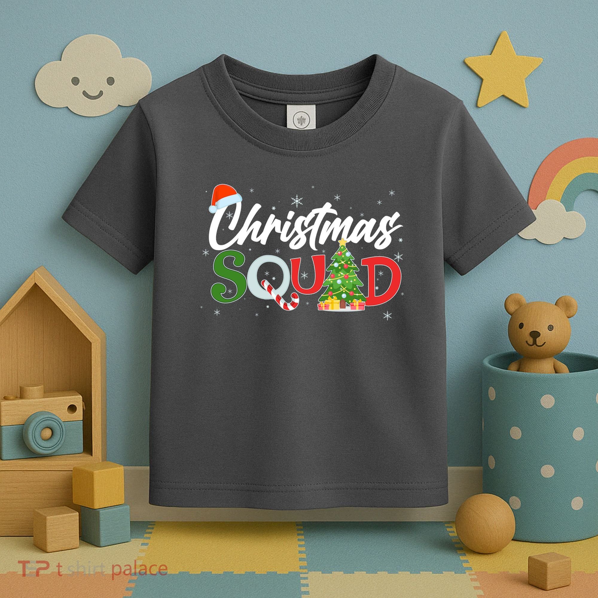 Matching Family Christmas Squad Toddler T-Shirt
