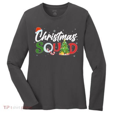 Matching Family Christmas Squad Women's Long Sleeve Shirt