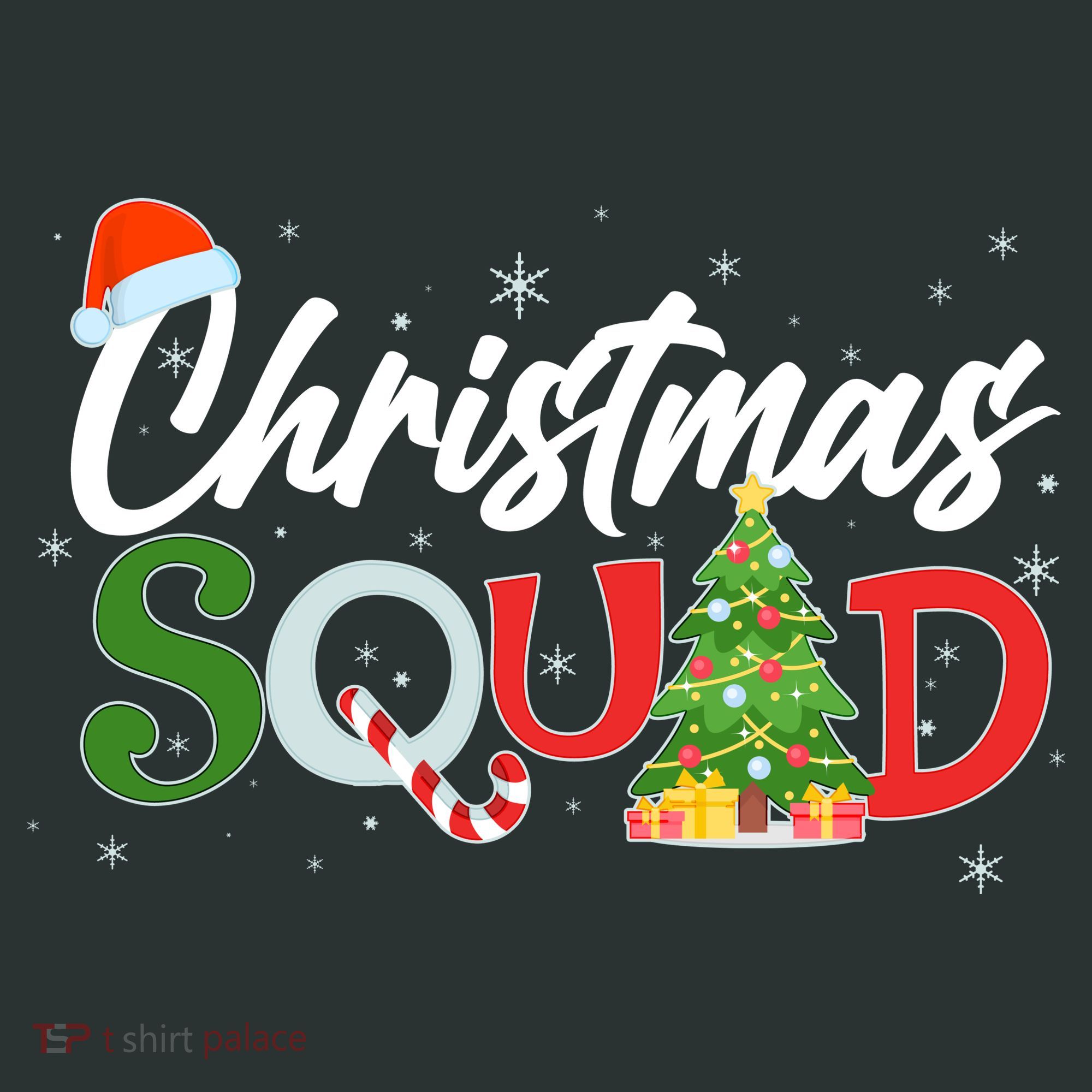 Matching Family Christmas Squad Women's Long Sleeve Shirt