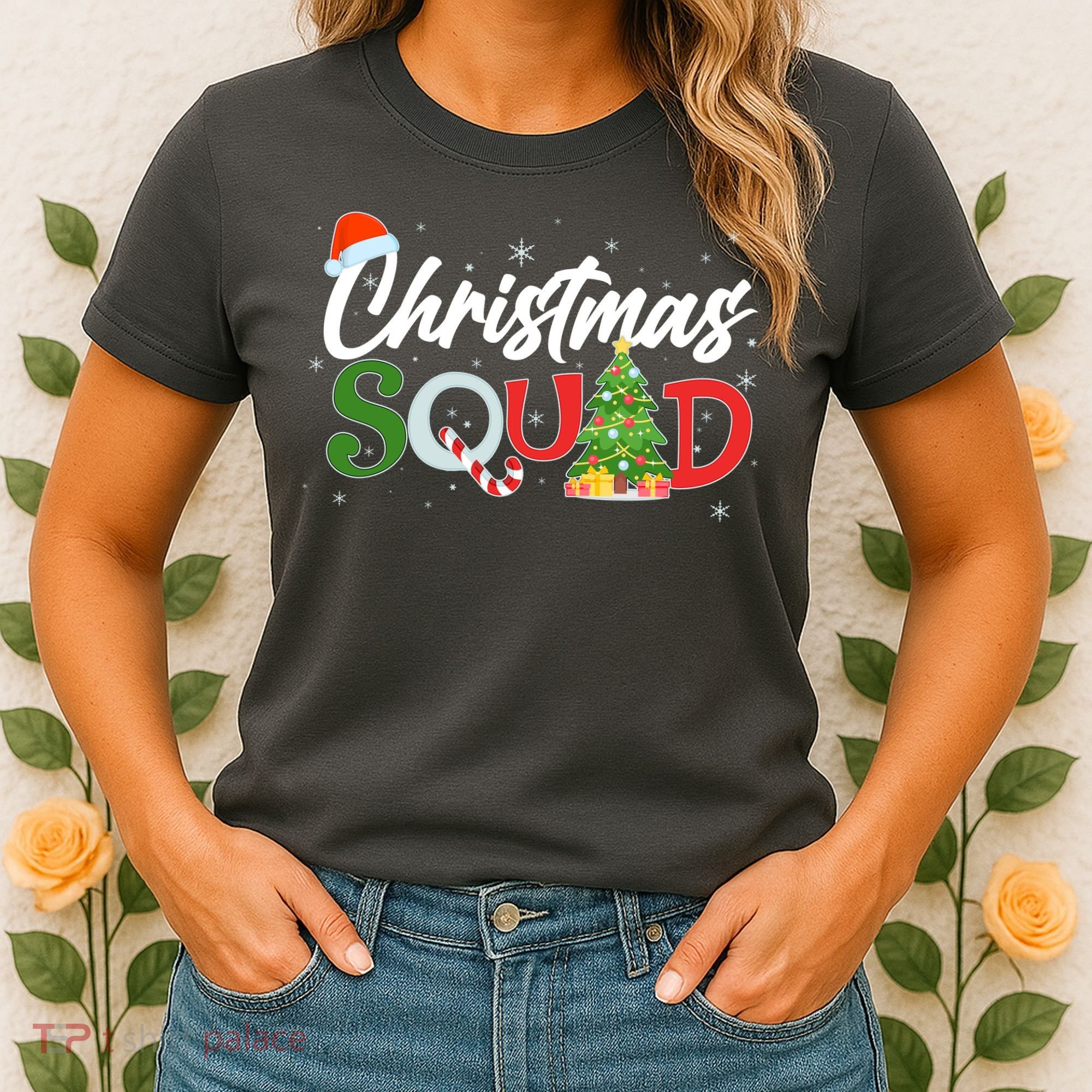 Matching Family Christmas Squad Women's T-Shirt