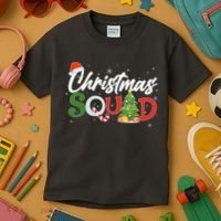 Matching Family Christmas Squad Kids T-Shirt thumb 3