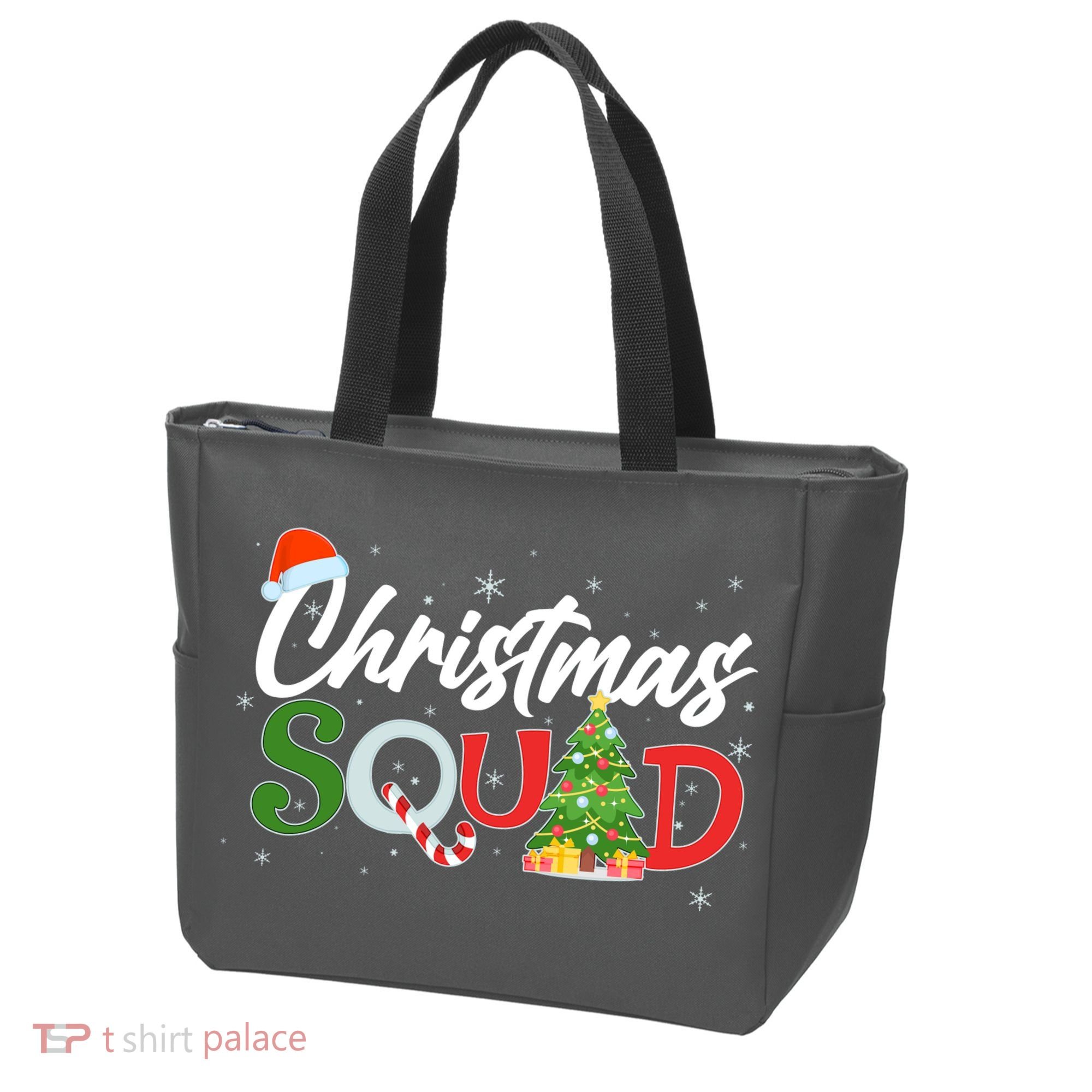 Matching Family Christmas Squad Tote Bag