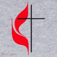 Methodist Flag Christian Cross And Flame Women's Sweatshirt thumb 2