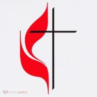 Methodist Flag Christian Cross And Flame Visor thumb 3