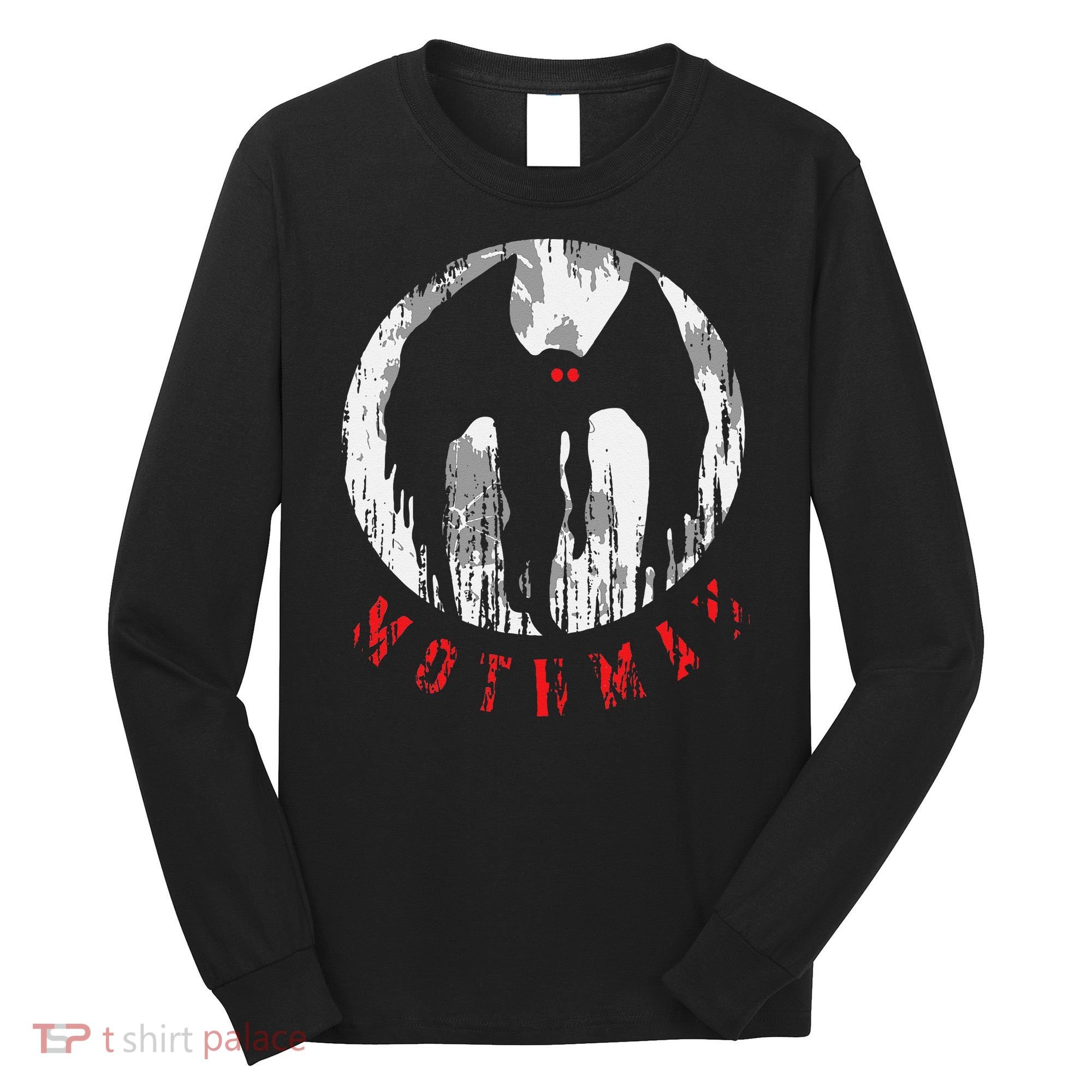 Mothman Folklore Cryptid Long Sleeve Shirt