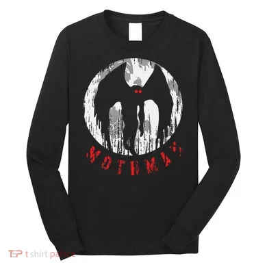 Mothman Folklore Cryptid Long Sleeve Shirt