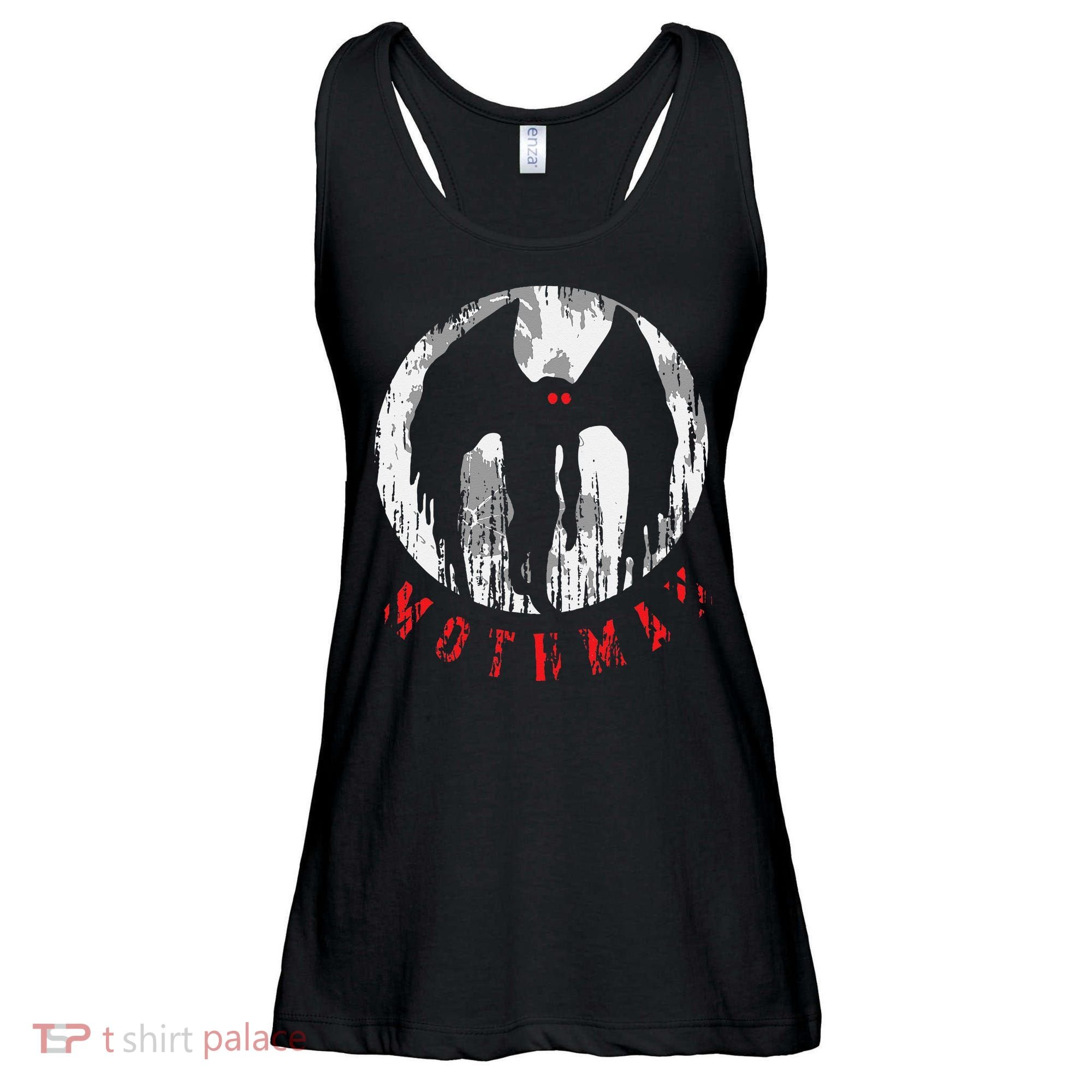 Mothman Folklore Cryptid Ladies Essential Flowy Tank