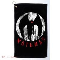 Mothman Folklore Cryptid Golf Towel thumb 0
