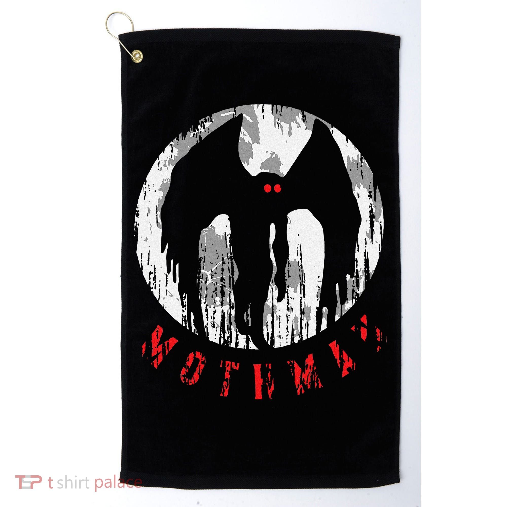 Mothman Folklore Cryptid Golf Towel
