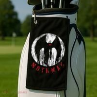 Mothman Folklore Cryptid Golf Towel thumb 2