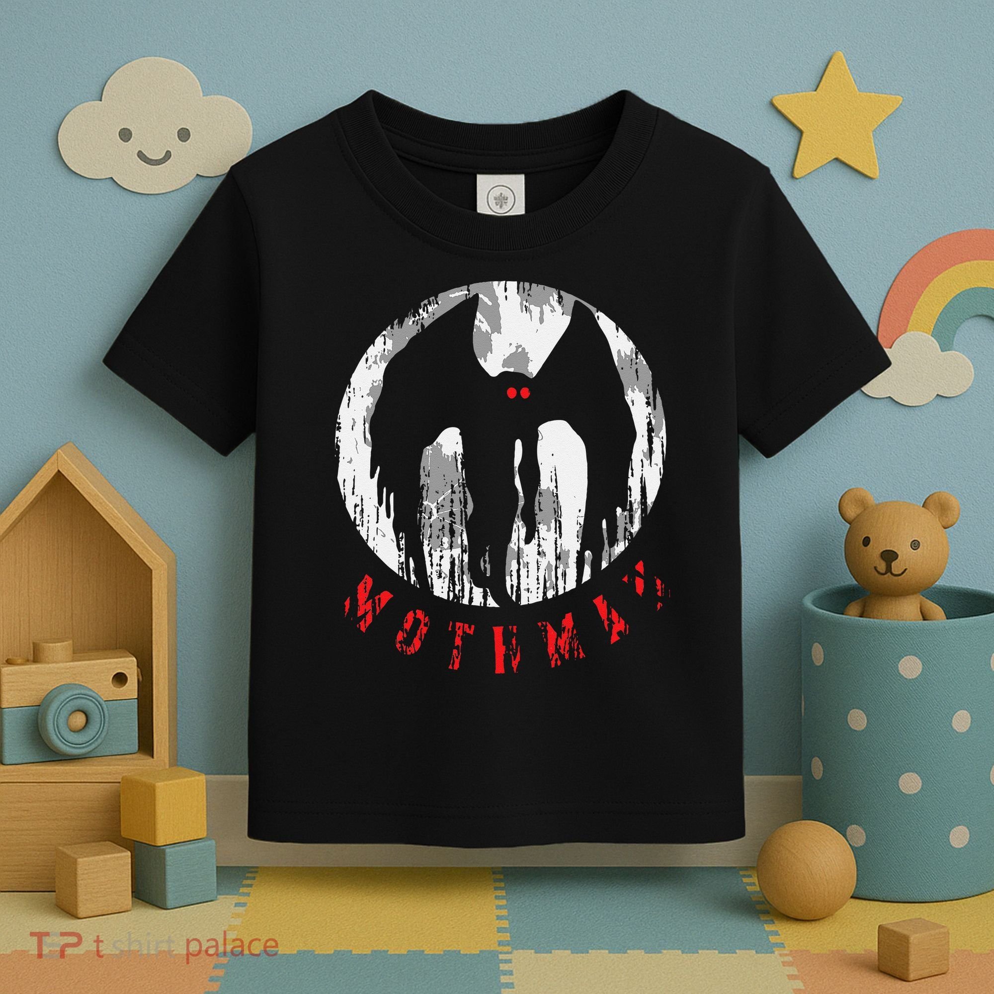 Mothman Folklore Cryptid Toddler T-Shirt