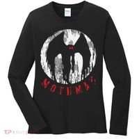 Mothman Folklore Cryptid Women's Long Sleeve Shirt thumb 0