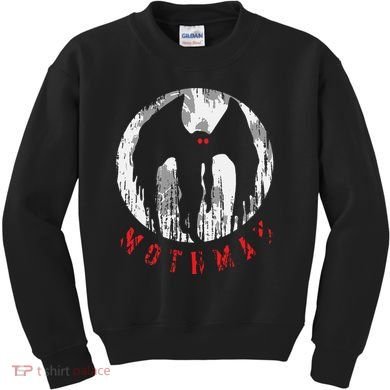 Mothman Folklore Cryptid Kids Sweatshirt