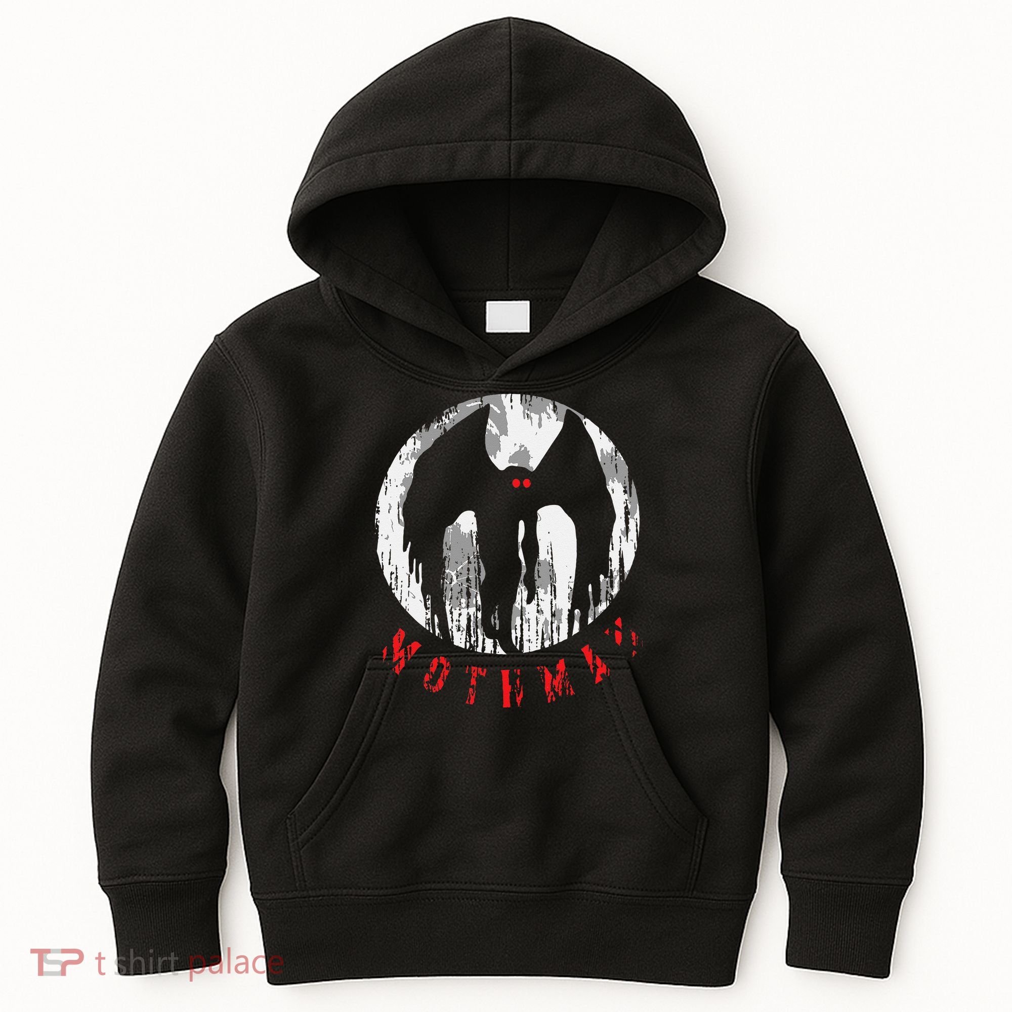 Mothman Folklore Cryptid Kids Hoodie