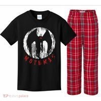 Mothman Folklore Cryptid Kids Plaid Pajama Set thumb 0