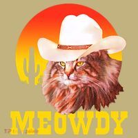Meowdy! Funny Country Music Cat Cowboy Hat Vintage T-Shirt thumb 7