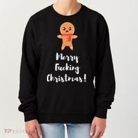 Merry Fucking Christmas Funny Christmas Xmas Women's Sweatshirt thumb 0