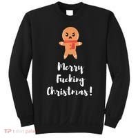 Merry Fucking Christmas Funny Christmas Xmas Sweatshirt thumb 0