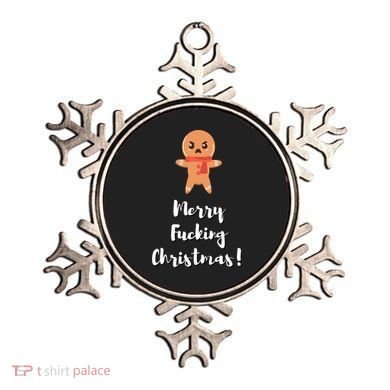 Merry Fucking Christmas Funny Christmas Xmas Ornament