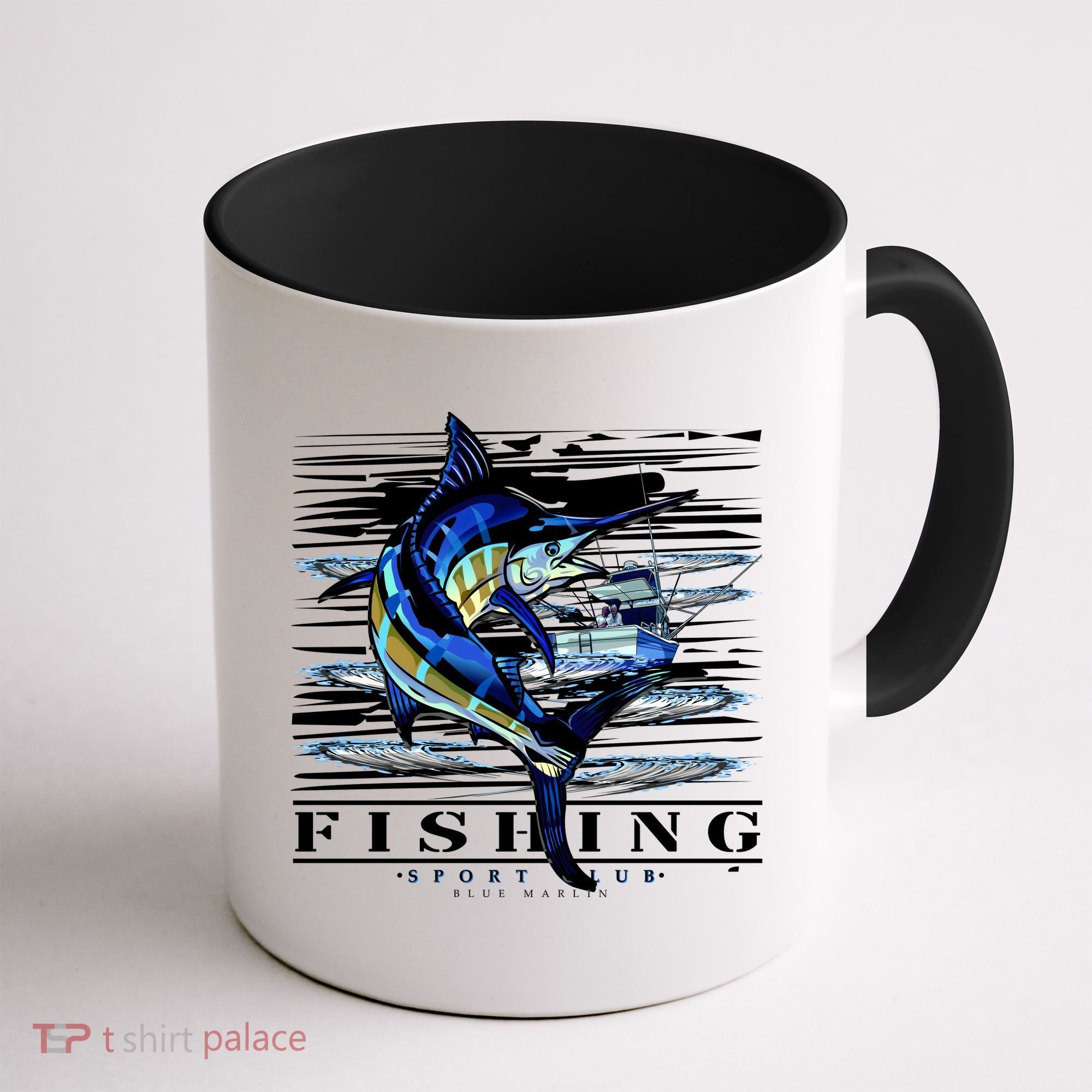 Marlin Fishing Club Coffee Mug