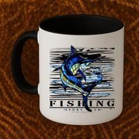 Marlin Fishing Club Coffee Mug thumb 2