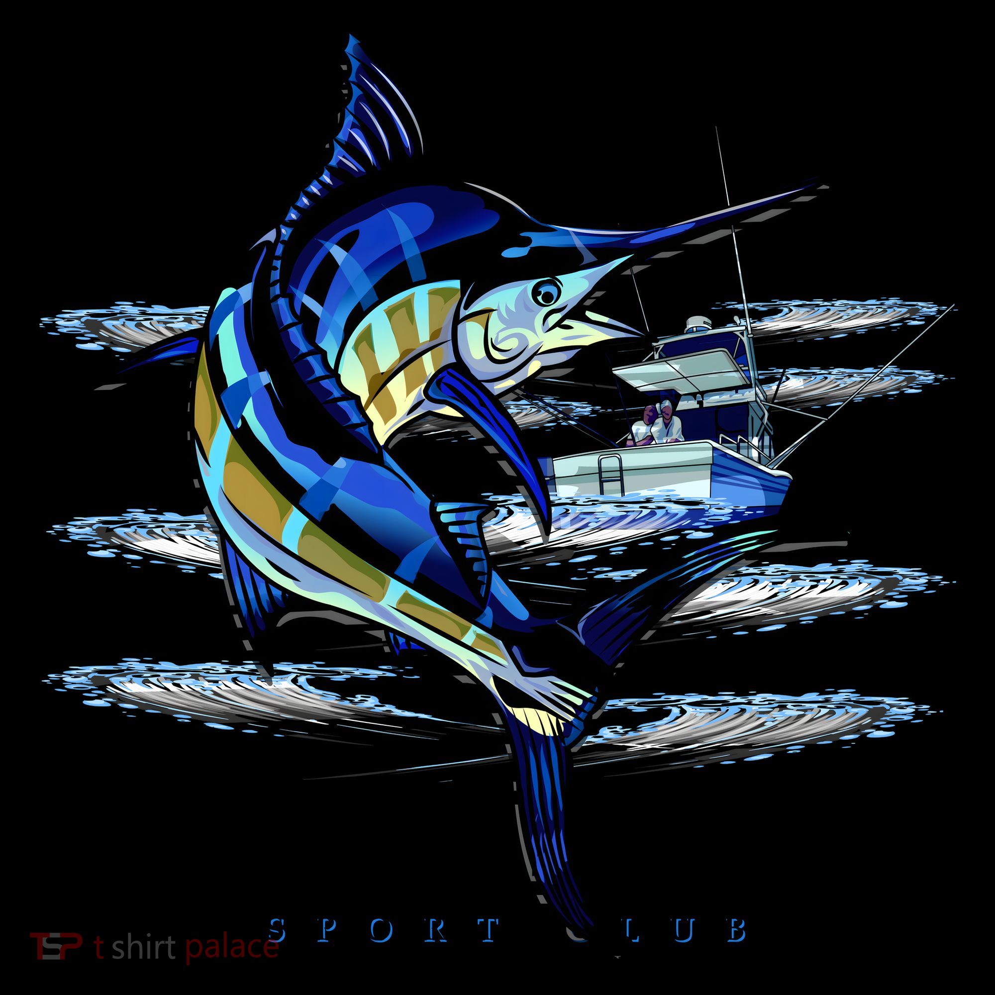Marlin Fishing Club Coffee Mug