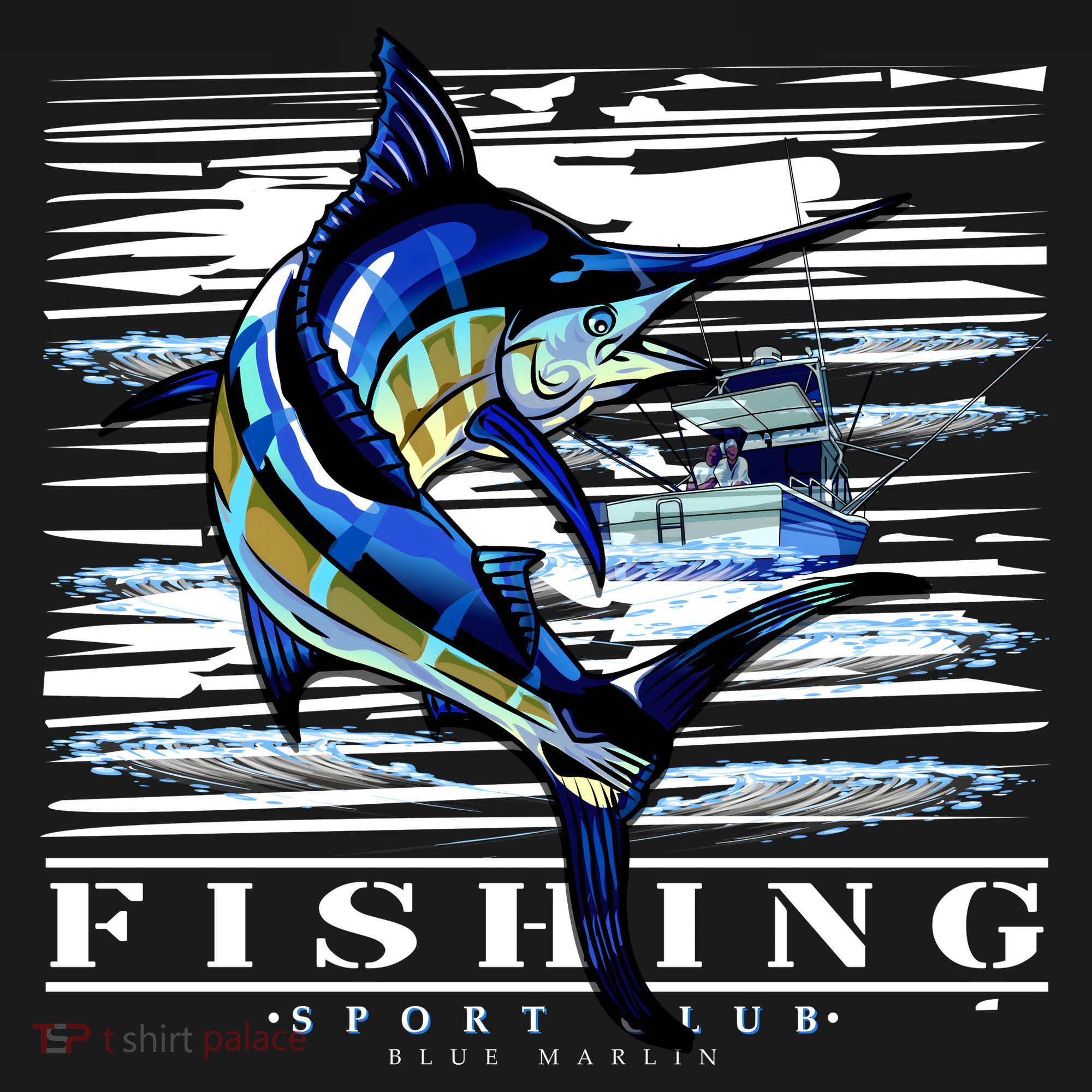 Marlin Fishing Club Ornament