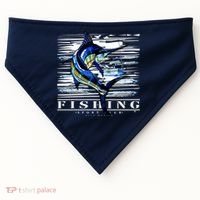 Marlin Fishing Club USA-Made Doggie Bandana thumb 0