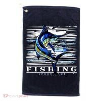 Marlin Fishing Club Golf Towel thumb 0