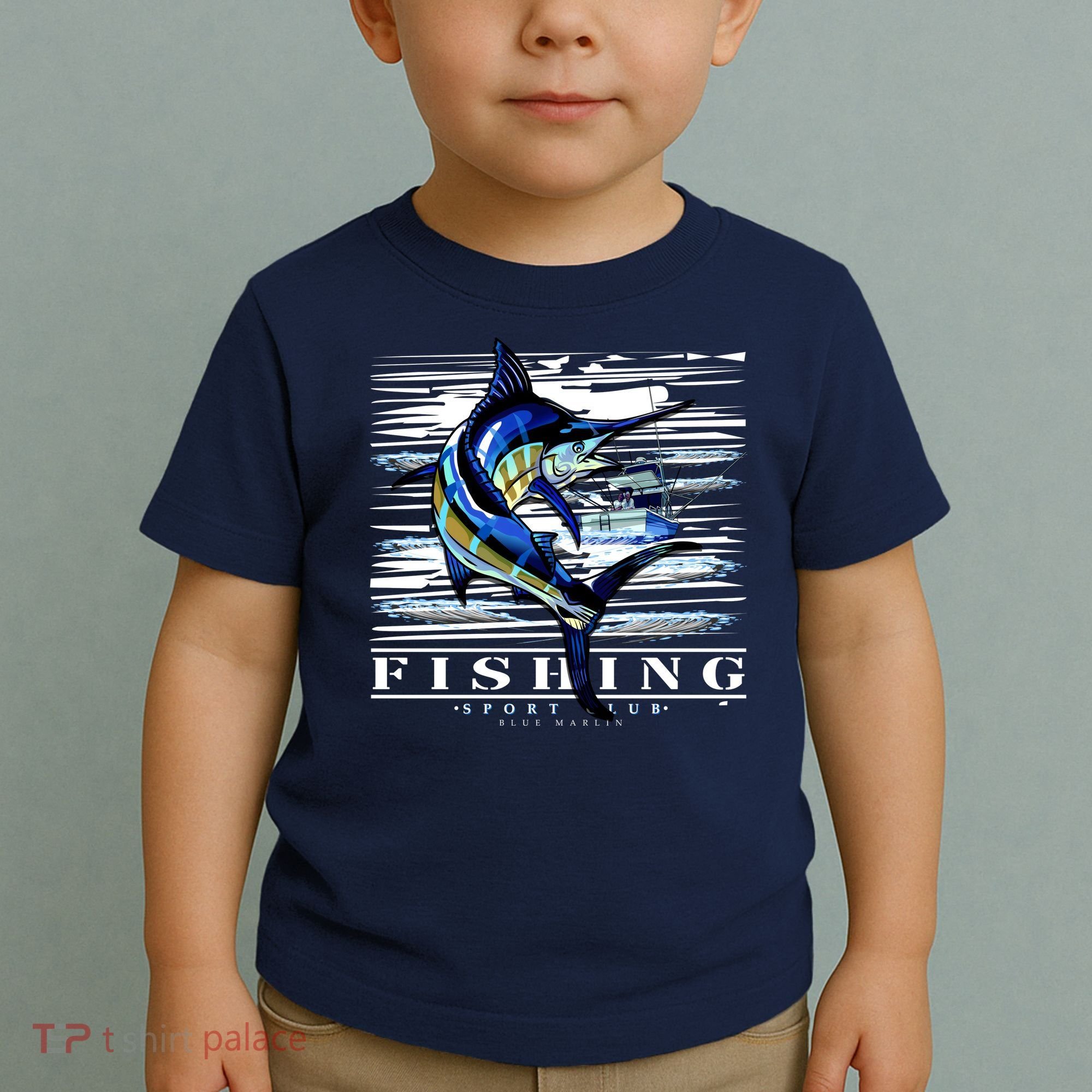 Marlin Fishing Club Toddler T-Shirt