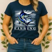 Marlin Fishing Club Women's T-Shirt thumb 2
