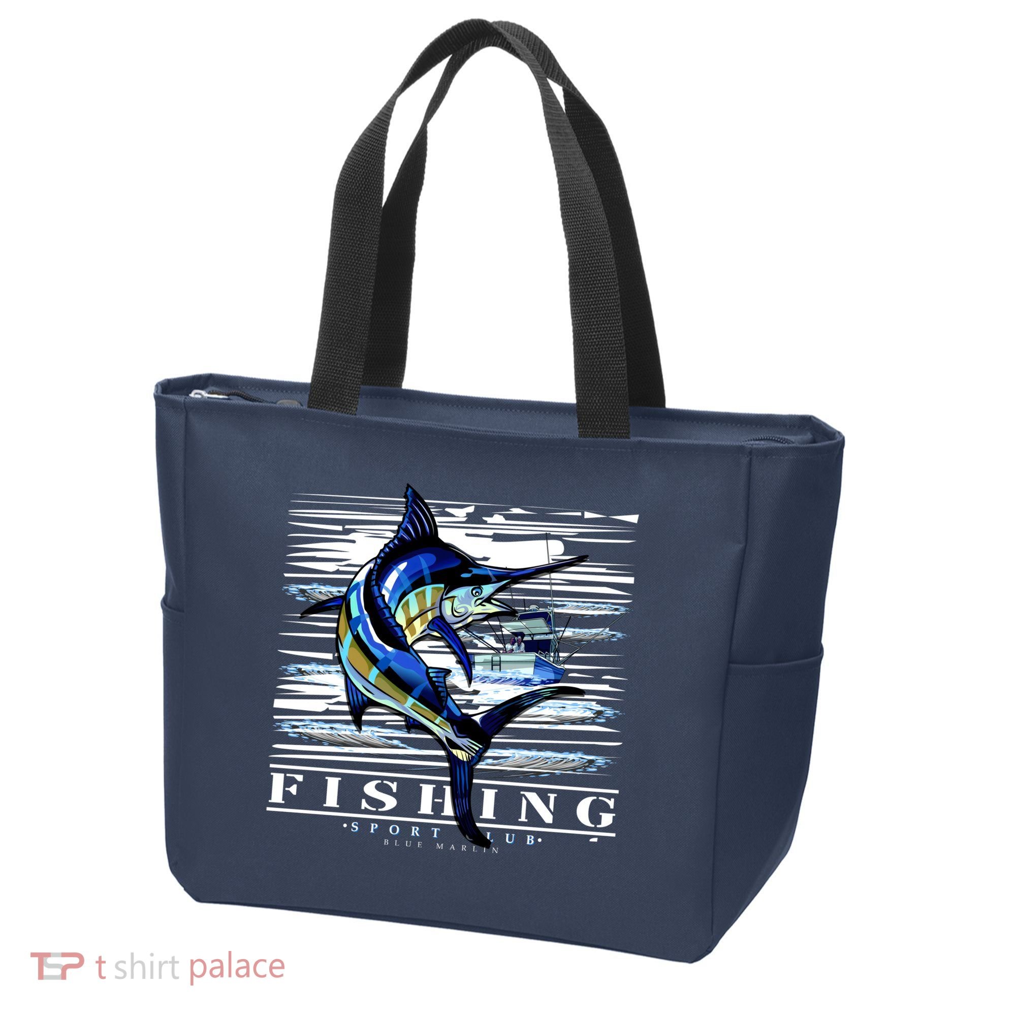 Marlin Fishing Club Tote Bag