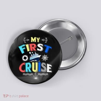 My First Cruise Rookie Travelers Button