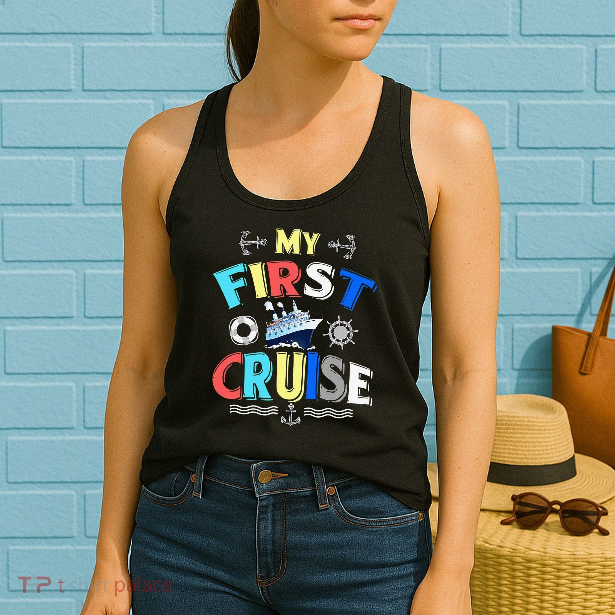 My First Cruise Rookie Travelers Women's Tank Top