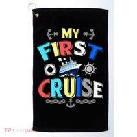 My First Cruise Rookie Travelers Golf Towel thumb 0