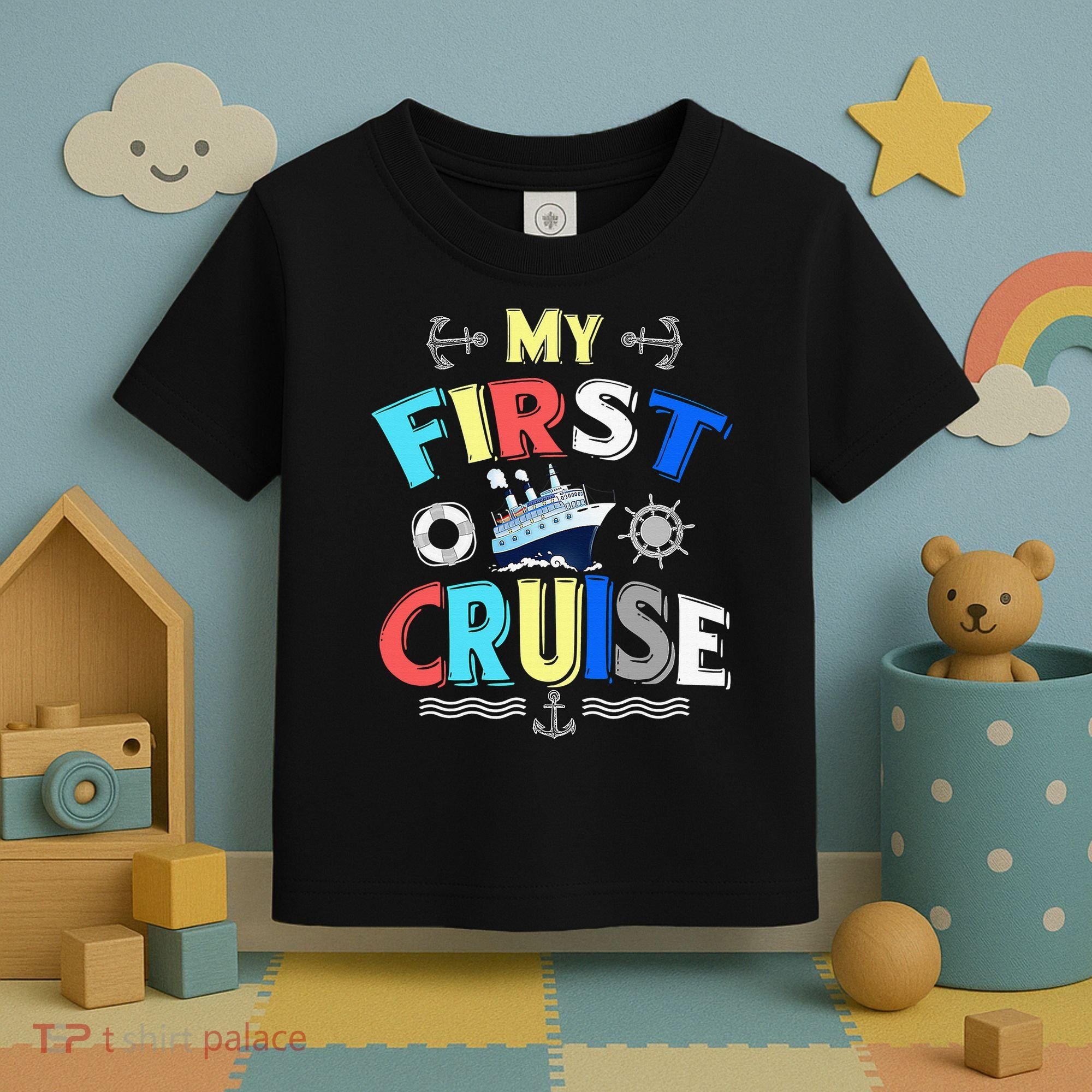 My First Cruise Rookie Travelers Toddler T-Shirt