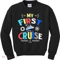 My First Cruise Rookie Travelers Kids Sweatshirt thumb 0