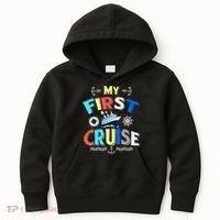 My First Cruise Rookie Travelers Kids Hoodie thumb 0