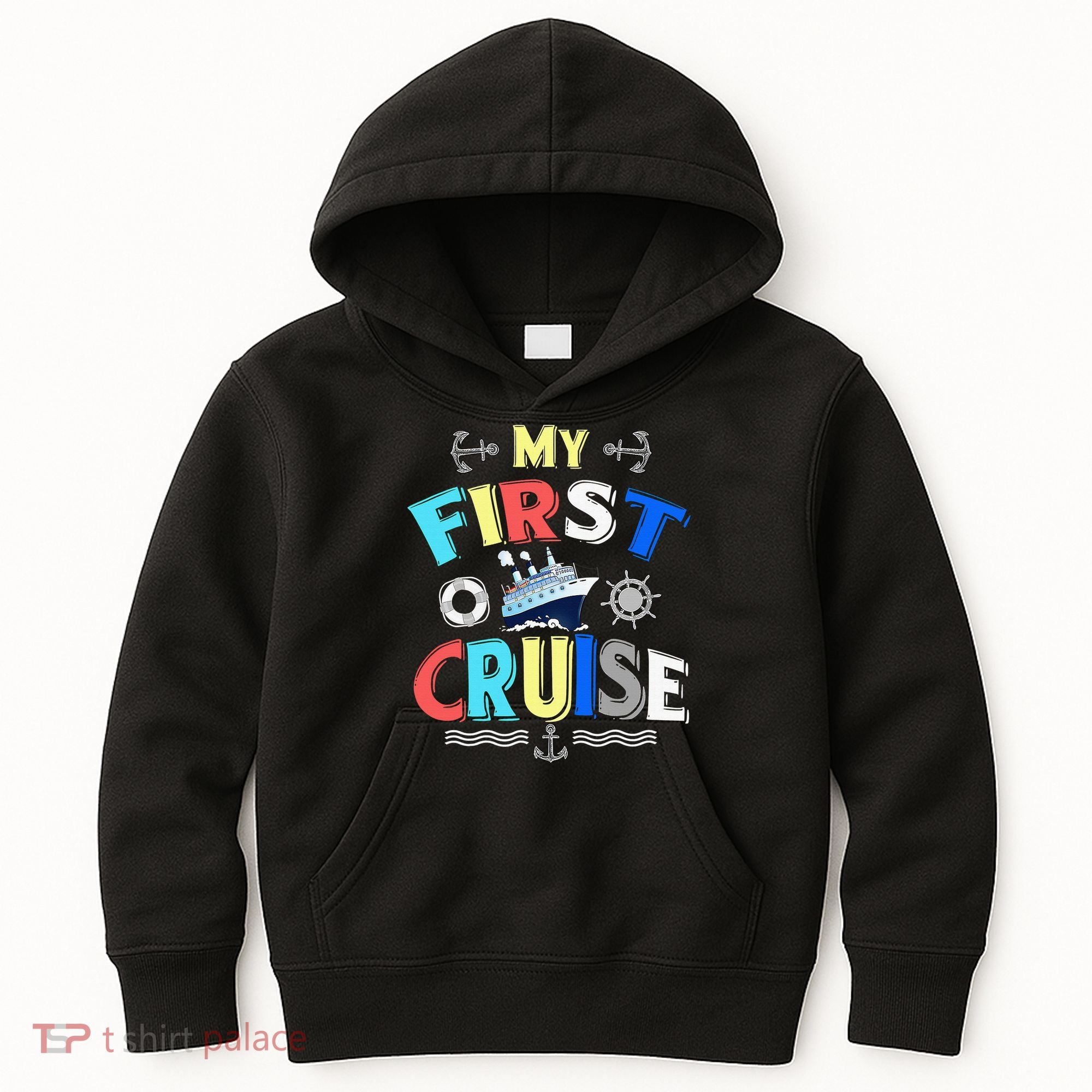 My First Cruise Rookie Travelers Kids Hoodie
