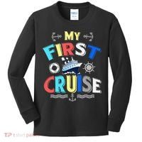 My First Cruise Rookie Travelers Kids Long Sleeve Shirt thumb 0