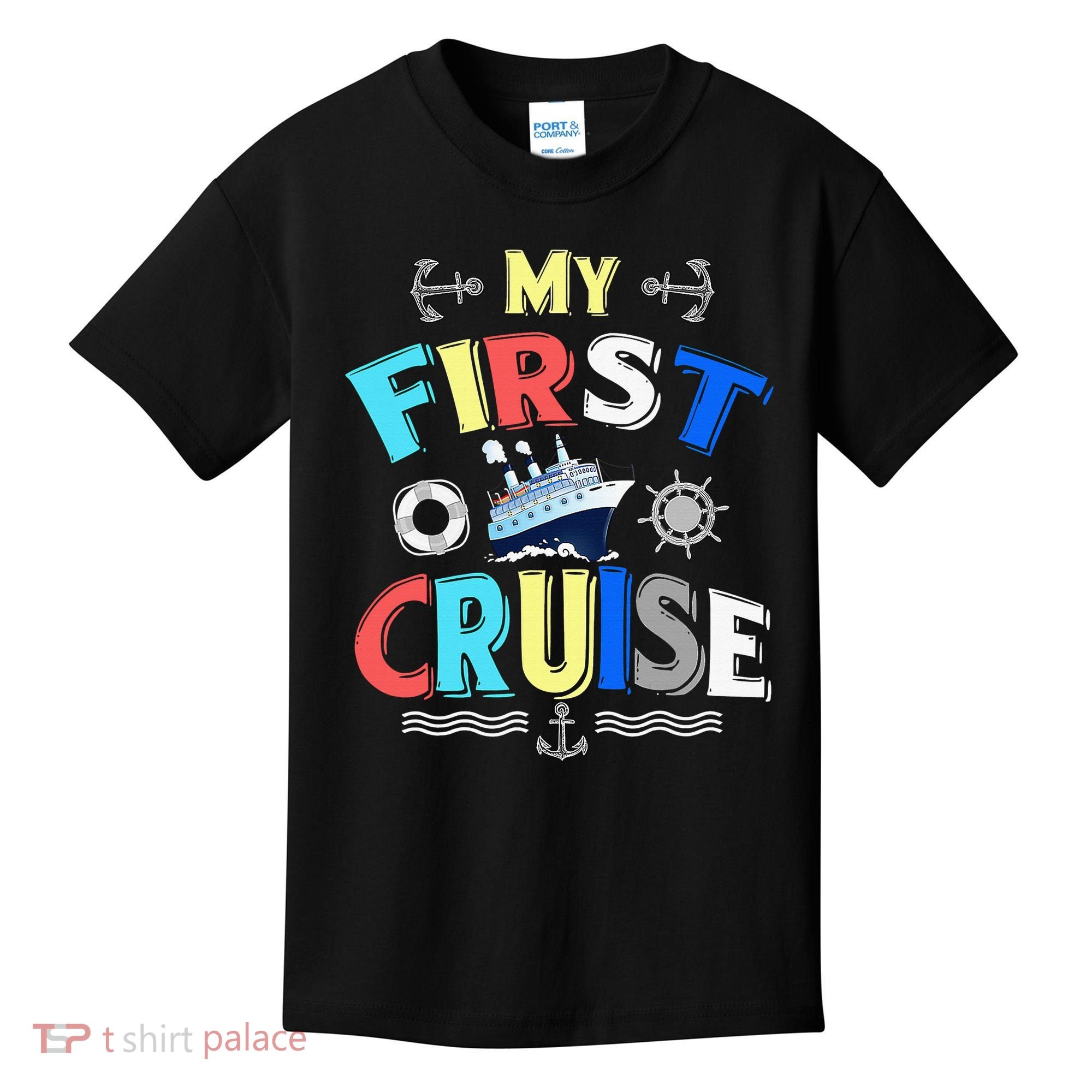My First Cruise Rookie Travelers Kids T-Shirt