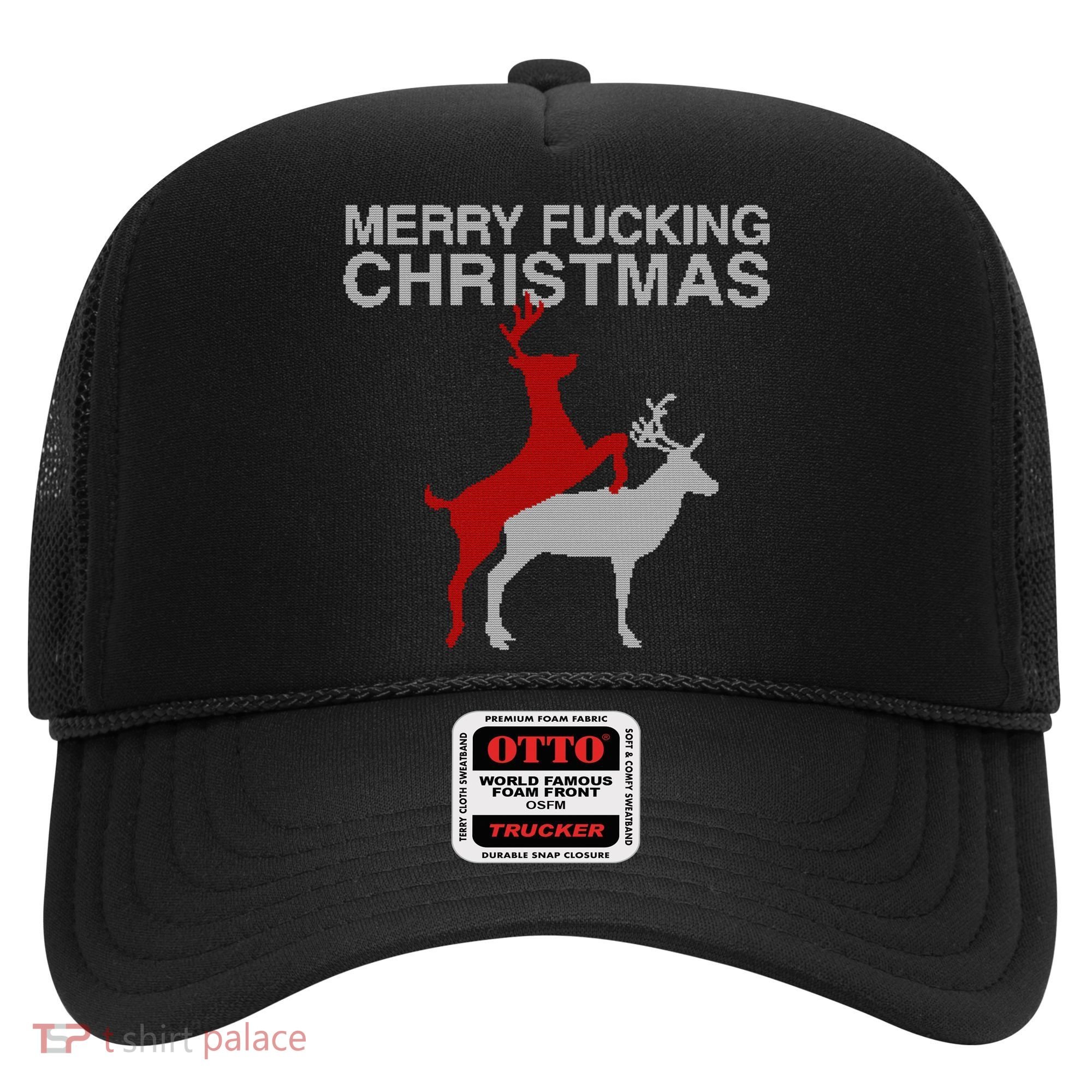 Merry Fucking Christmas! Obscene Ficking Reindeer Gift Fun Gift Hat
