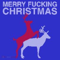 Merry Fucking Christmas! Obscene Ficking Reindeer Gift Fun Gift Apron thumb 3