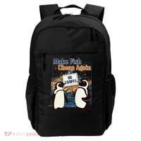Make Fish Cheap Again Penguins Against Tariffs Backpack thumb 0